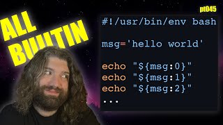Creating substrings in Bash - Basic String Manipulation - You Suck at Programming #045