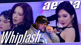 aespa 'Whiplash' LIVE REACTION | NINGNING'S POWER IS CRAZY THIS ERA 🧎🏽‍♂️