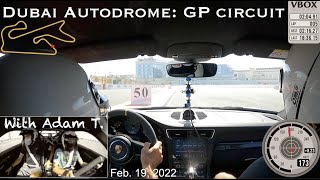 Porsche GT3RS - Dubai Autodrome GP Circuit - With Adam T.