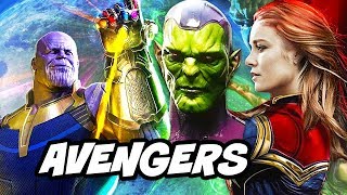 Avengers Infinity War - Captain Marvel Phase 4 Villains Teaser Breakdown