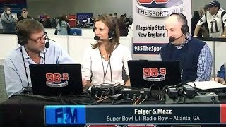 Felger & Mazz - Lovely Sara Underwood Visits the Show