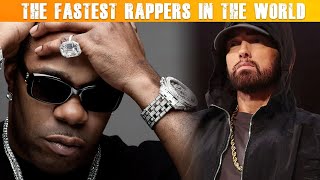 TOP 10 FASTEST RAPPERS IN THE WORLD