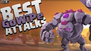 Th9 GOWIPE Attack | Th9 Perfect Attack Strategy | Th9 Golem, Wizard and Pekka Attack.