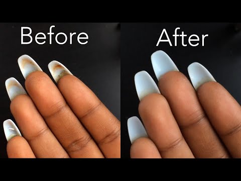 HOW TO: Clean Underneath Your Acrylic Nails HOW TO: Clean Underneath Your Acrylic Nails