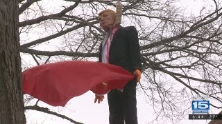 Hanging Trump Doll