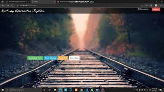 Railway Enquiry System Python Django Project