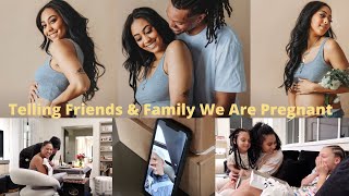 Telling Family and Friends That I am Pregnant | Sydel Curry-Lee