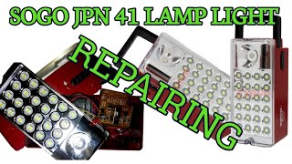 How To Repairing || Sogo JPN 41 Lamp Light || Emergency Light