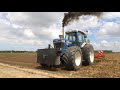 Ripping Soil | 250HP 1986 FORD TW-15 w/ Open Pipe | Pure Sound | Post Harvest Cultivation