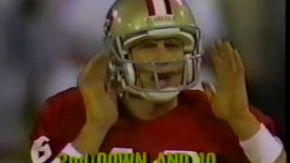 1987 Browns @ 49ers Week 12