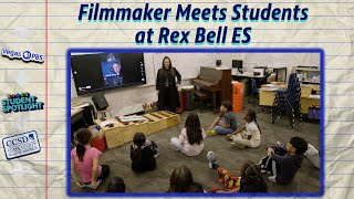 Filmmaker Meets Students at Rex Bell ES