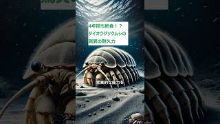 4年間も絶食！？ダイオウグソクムシの驚異の耐久力