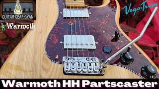 Warmoth HH Partscaster WIth An Amazing Tremolo From Vegatrem