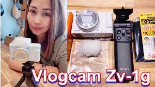 Unboxing (Sony Vlogcam Zv-1g)Sony made for vloggers