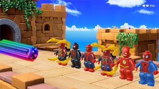 【スーパー マリオパーティ 】すべてのミニゲーム コレクション レゴ アイアン スパイダーマン vs マリオ vs ルイージ vs ヨッシー