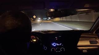 800whp evo 9 rolling anti lag pull.