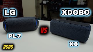 LG XBOOM PL7 Vs XDOBO X8