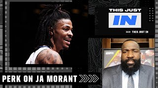 Kendrick Perkins reacts to Ja Morant's 36-point game vs. the Nets 😳 | This Just In