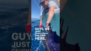 Giant Sailfish aboard GOOD DAY, Costa Rica