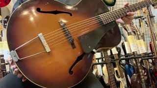 【中古・試奏動画】Gibson L-50 アーチトップギター