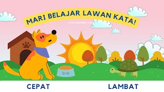 Mari Belajar Lawan Kata (Antonim) | Little Dreamer