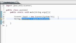 Java tutorial 6: How to get user input