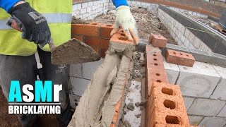 Unintentional ASMR Video Bricklaying is Strangely Satisfying To Watch