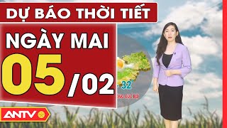 Dự báo thời tiết ngày mai 5/2: Hà Nội mưa phùn, trời rét, TP. HCM sáng nắng chiều mưa | ANTV