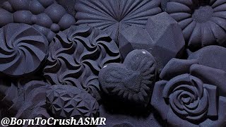 ASMR Black Baking Soda Crush | Mass Crush | Satisfying | ASMR Baking Soda |