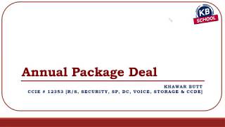 Annual Package Deal