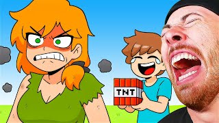 FUNNIEST Minecraft Animations That WILL MAKE YOU LAUGH!