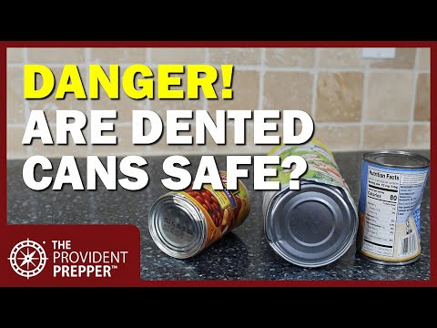 Can you get botulism from a dented soda can?