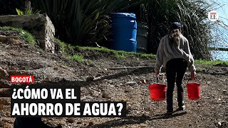 Racionamiento en Bogotá: el ahorro de agua ha sido insuficiente  | El Espectador