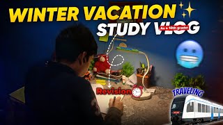 Winter Vacation🥶 study vlog as a *10th grader* | Warrior Batch🔥