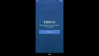 EBSCO Mobile: Discover Articles, eBooks, and More