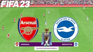 FIFA 23 | Arsenal vs Brighton - 22/23 Premier League - PS5 Gameplay