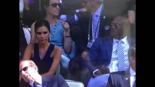 Victoria Beckham \u0026 Samuel L. Jackson: AWKWARD MOMENT CAUGHT ON CAMERA !!!