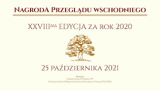 Nagroda Przeglądu Wschodniego XXVIII edycja