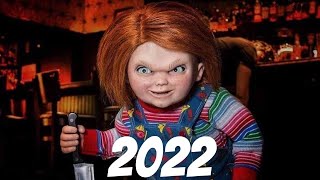 Evolution of Chucky from Child's Play 1988-2022