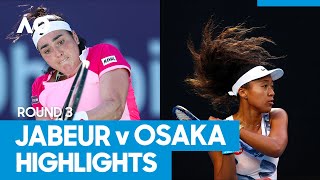 Ons Jabeur vs Naomi Osaka Match Highlights (3R) | Australian Open 2021