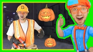 Halloween Songs for Kids with Blippi Trick or Treat Nursery Rhyme