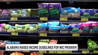 Alabama raises income guidelines for WIC program