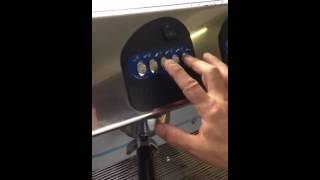 How to turn on and off a  Markus expobar espresso machine