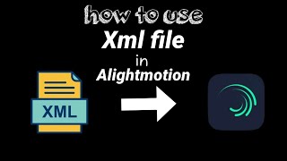 How to import or export xml in alightmotion/maikai ALIGHTMOTION-O xml ko export ba import kana nanga