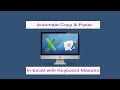 Automating Copying and Pasting a Template in Excel with Keyboard Maestro