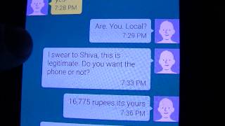 Messing with Craigslist scammers. Round 2