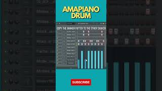 How To Create Amapiano drums Tutorial | FL Studio 🔥