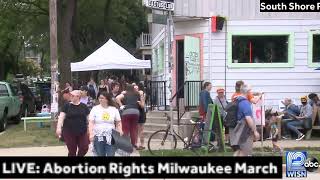 LIVE: Rally protesting Roe V. Wade overturn ruling