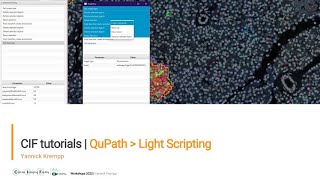 CIF Tutorials | QuPath : Light Scripting