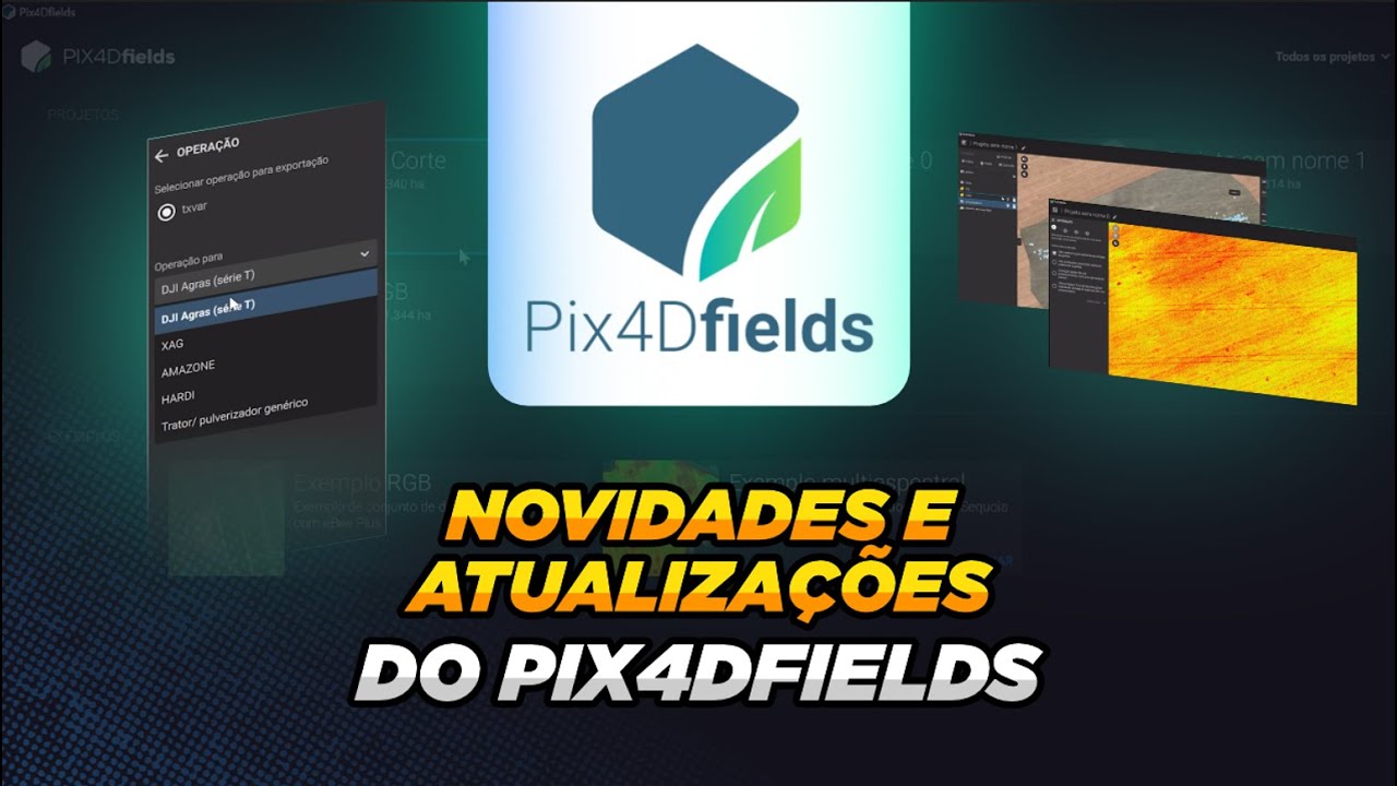 Novidades E Atualizações Do Pix4dfields Youtube